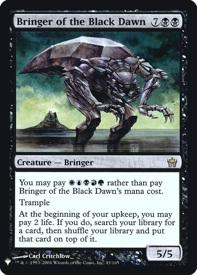 Bringer of the Black Dawn [Mystery Booster] - Magic: The Gathering - Card Brawlers | Quebec | Canada |