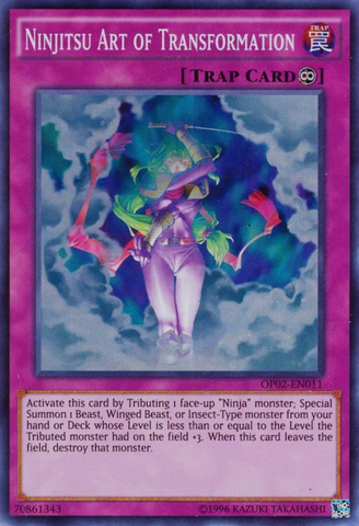 Ninjitsu Art of Transformation [OP02-EN011] Super Rare - Yu-Gi-Oh! - Card Brawlers | Quebec | Canada |