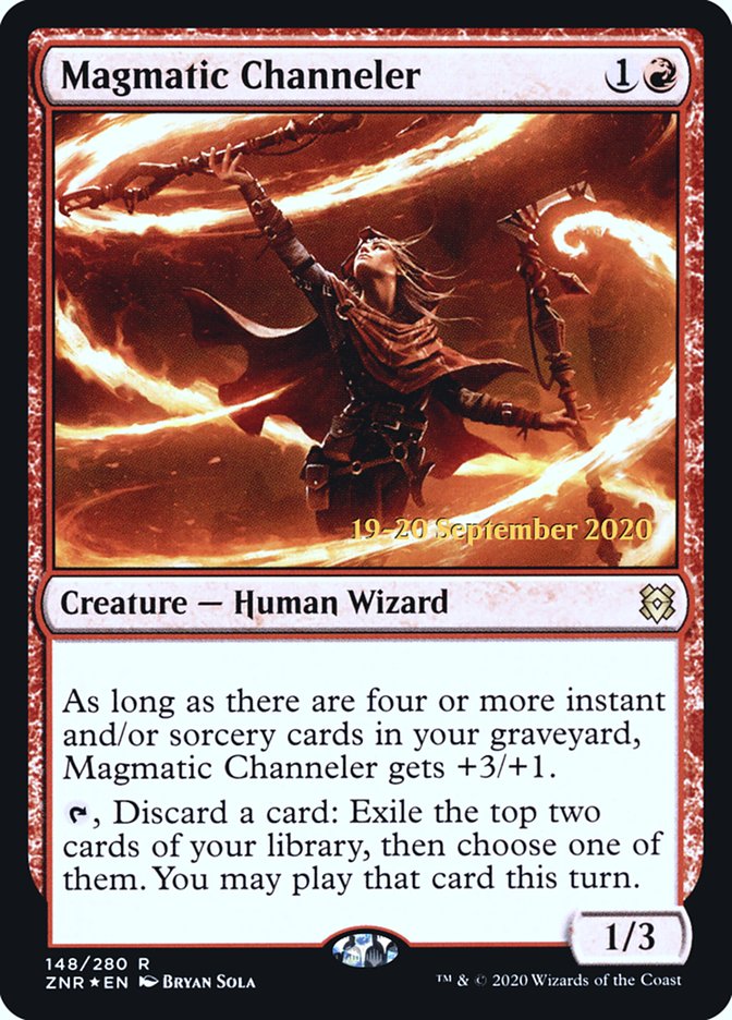 Magmatic Channeler [Zendikar Rising Prerelease Promos] - Magic: The Gathering - Card Brawlers | Quebec | Canada |