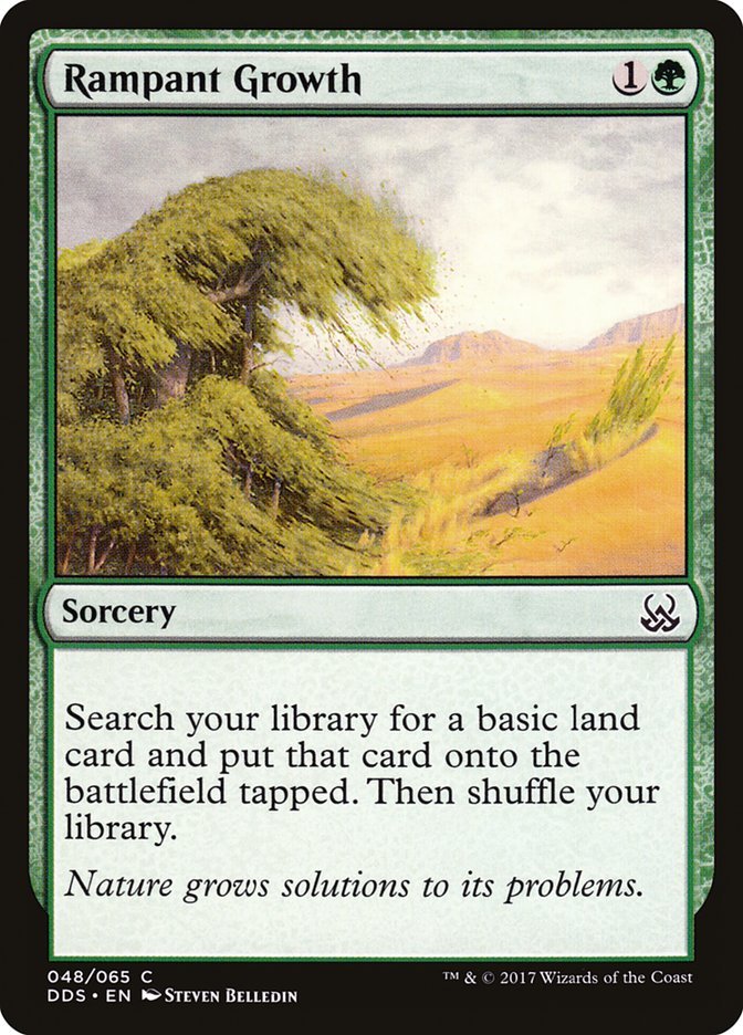 Rampant Growth [Duel Decks: Mind vs. Might] - Magic: The Gathering - Card Brawlers | Quebec | Canada |