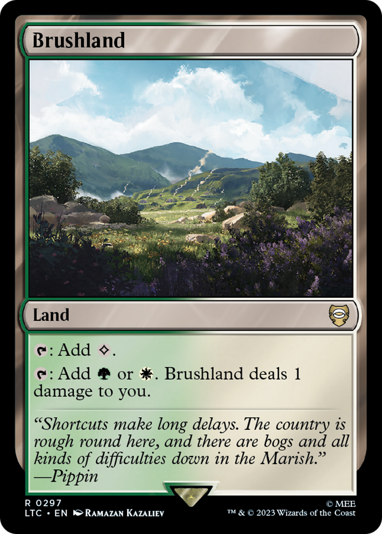 Brushland [The Lord of the Rings: Tales of Middle-Earth Commander] - Magic: The Gathering - Card Brawlers | Quebec | Canada |