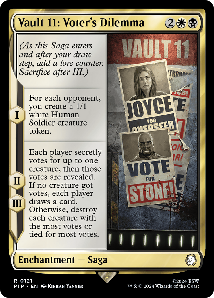 Vault 11: Voter's Dilemna [Fallout] - Magic: The Gathering - Card Brawlers | Quebec | Canada |