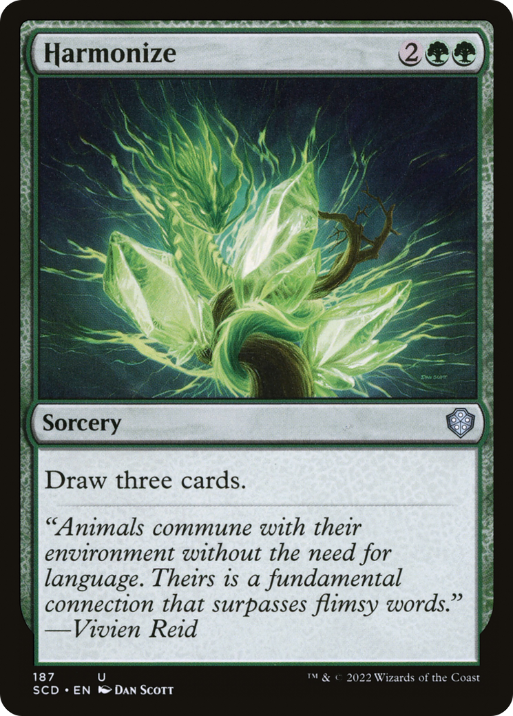 Harmonize [Starter Commander Decks] - Magic: The Gathering - Card Brawlers | Quebec | Canada |