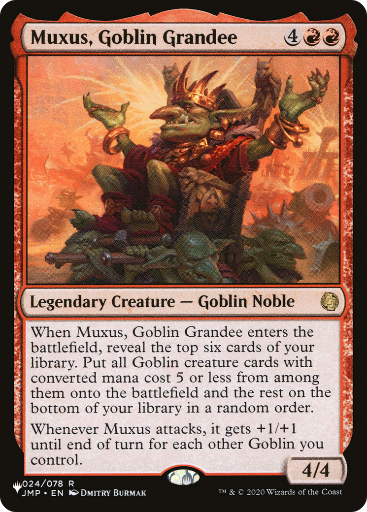 Muxus, Goblin Grandee [The List] - Magic: The Gathering - Card Brawlers | Quebec | Canada |