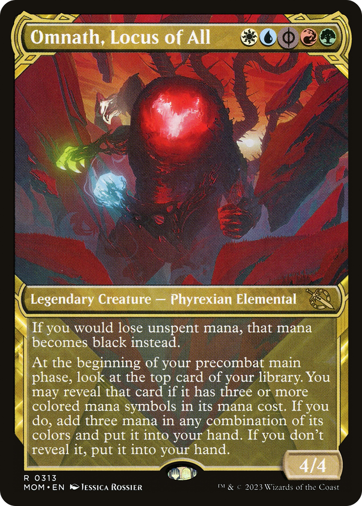 Omnath, Locus of All (Showcase Planar Booster Fun) [March of the Machine] - Magic: The Gathering - Card Brawlers | Quebec | Canada |