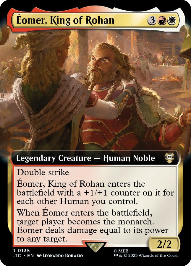 Eomer, King of Rohan (Extended Art) [The Lord of the Rings: Tales of Middle-Earth Commander] - Magic: The Gathering - Card Brawlers | Quebec | Canada |