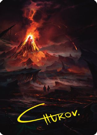 Valley of Gorgoroth Art Card (Gold-Stamped Signature) (ASLTR-080) - Art Series: Universes Beyond: The Lord of the Rings: Tales of Middle-earth - Art Series: Universes Beyond: The Lord of the Rings: Tales of Middle-earth - Card Brawlers | Quebec | Canada |