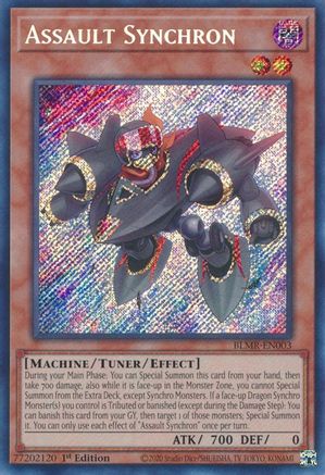 Assault Synchron [BLMR-EN003] Secret Rare - Yu-Gi-Oh! - Card Brawlers | Quebec | Canada |