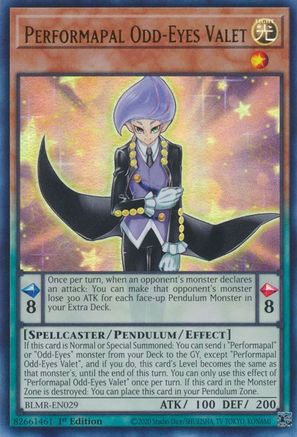Performapal Odd-Eyes Valet [BLMR-EN029] Ultra Rare - Yu-Gi-Oh! - Card Brawlers | Quebec | Canada |