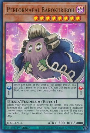 Performapal Barokuriboh [BLMR-EN030] Ultra Rare - Yu-Gi-Oh! - Card Brawlers | Quebec | Canada |
