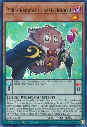 Performapal Classikuriboh [BLMR-EN031] Ultra Rare - Yu-Gi-Oh! - Card Brawlers | Quebec | Canada |