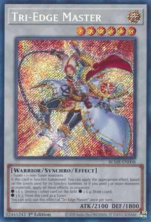 Tri-Edge Master [BLMR-EN008] Secret Rare - Yu-Gi-Oh! - Card Brawlers | Quebec | Canada |
