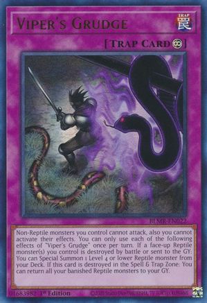 Viper's Grudge [BLMR-EN022] Ultra Rare - Yu-Gi-Oh! - Card Brawlers | Quebec | Canada |