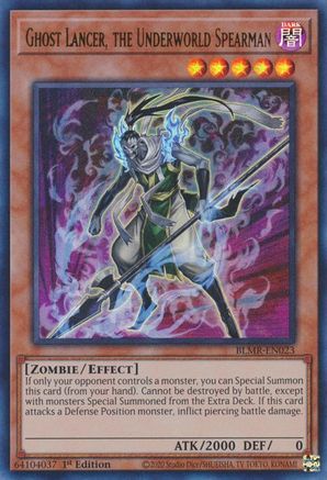 Ghost Lancer, the Underworld Spearman [BLMR-EN023] Ultra Rare - Yu-Gi-Oh! - Card Brawlers | Quebec | Canada |