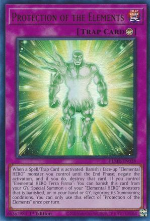 Protection of the Elements [BLMR-EN038] Ultra Rare - Yu-Gi-Oh! - Card Brawlers | Quebec | Canada |