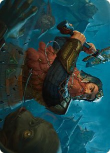 Gimli, Counter of Kills Art Card (10/81) [The Lord of the Rings: Tales of Middle-earth Art Series] - Magic: The Gathering - Card Brawlers | Quebec | Canada |