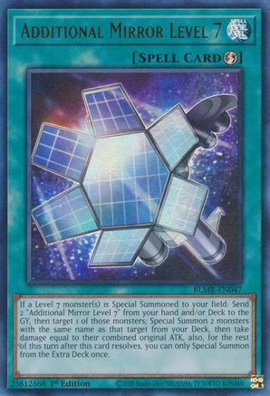 Additional Mirror Level 7 [BLMR-EN047] Ultra Rare - Yu-Gi-Oh! - Card Brawlers | Quebec | Canada |
