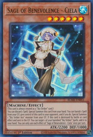 Sage of Benevolence - Ciela [BLMR-EN051] Ultra Rare - Yu-Gi-Oh! - Card Brawlers | Quebec | Canada |