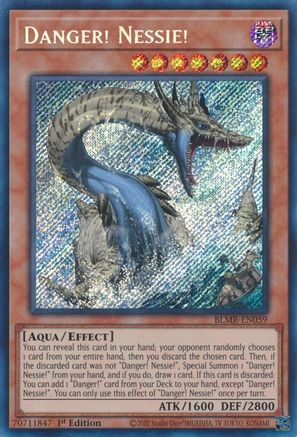 Danger! Nessie! [BLMR-EN059] Secret Rare - Yu-Gi-Oh! - Card Brawlers | Quebec | Canada |