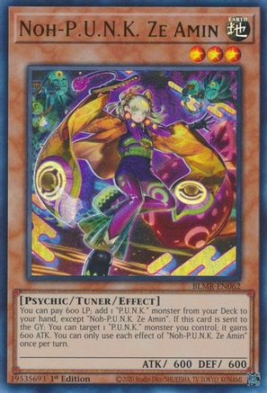 Noh-P.U.N.K. Ze Amin [BLMR-EN062] Ultra Rare - Yu-Gi-Oh! - Card Brawlers | Quebec | Canada |
