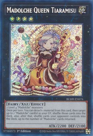 Madolche Queen Tiaramisu [BLMR-EN076] Secret Rare - Yu-Gi-Oh! - Card Brawlers | Quebec | Canada |