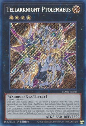 Tellarknight Ptolemaeus [BLMR-EN083] Secret Rare - Yu-Gi-Oh! - Card Brawlers | Quebec | Canada |