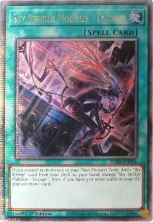 Sky Striker Mobilize - Engage! [BLMR-EN091] Quarter Century Secret Rare - Yu-Gi-Oh! - Card Brawlers | Quebec | Canada |