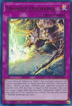 Thunder Discharge [BLMR-EN101] Ultra Rare - Yu-Gi-Oh! - Card Brawlers | Quebec | Canada |