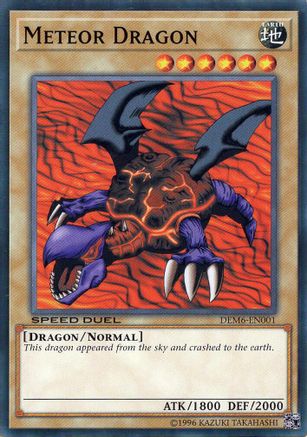 Meteor Dragon (DEM6-EN001) Common / Short Print