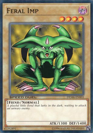 Feral Imp (DEM6-EN003) Common / Short Print