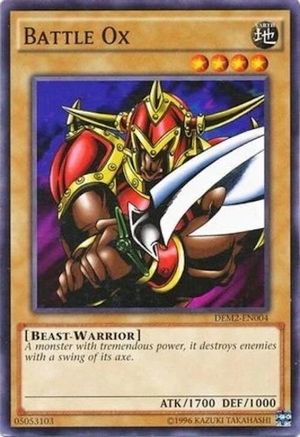 Battle Ox (DEM6-EN004) Common / Short Print