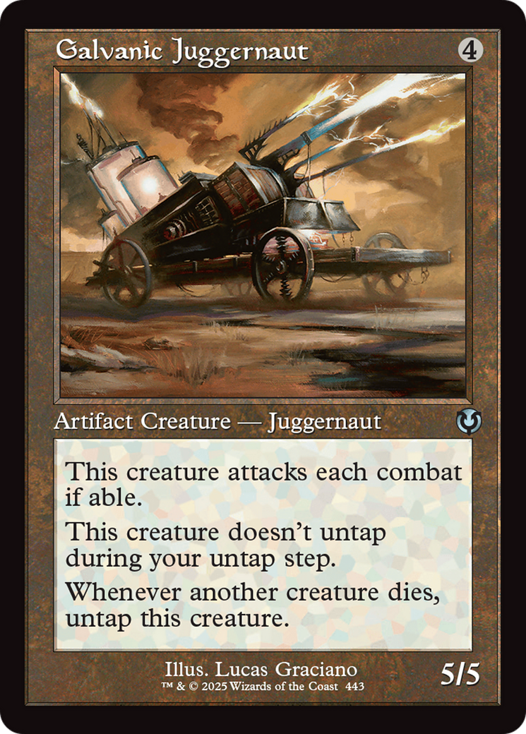 Galvanic Juggernaut (Retro Frame) [Innistrad Remastered] - Magic: The Gathering - Card Brawlers | Quebec | Canada |