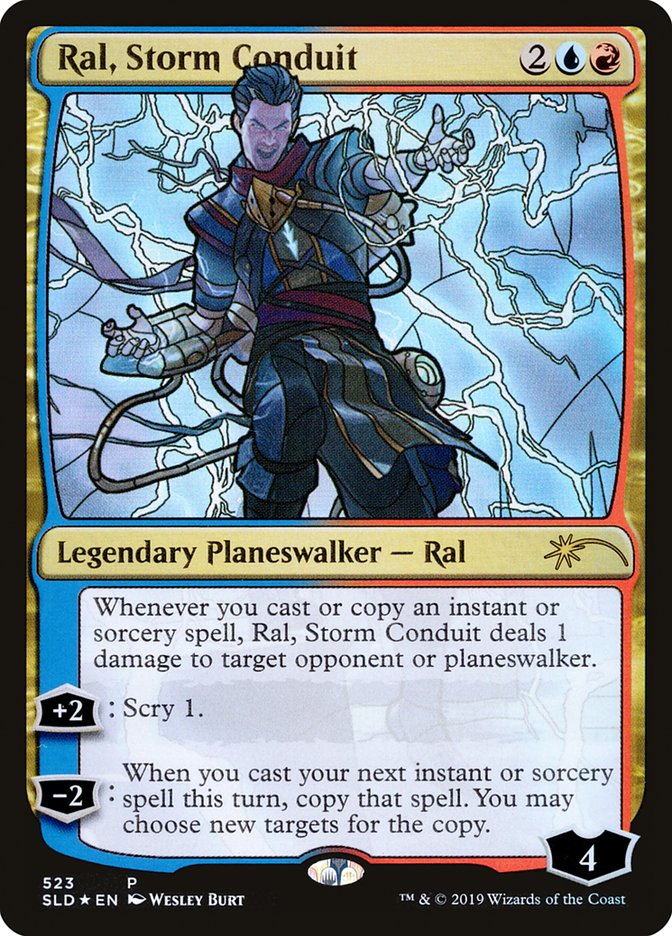 Ral, Storm Conduit (Stained Glass) [Secret Lair Drop Promos] - Magic: The Gathering - Card Brawlers | Quebec | Canada |