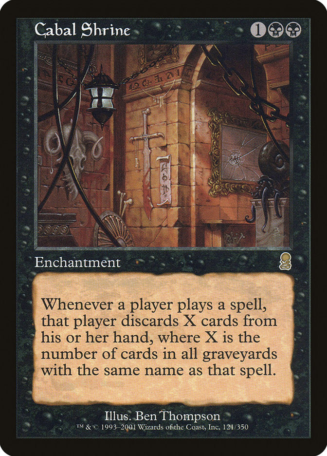 Cabal Shrine [Odyssey] - Magic: The Gathering - Card Brawlers | Quebec | Canada |