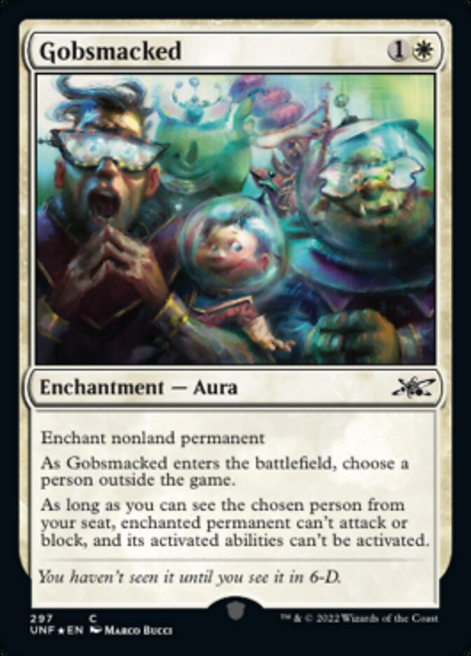 Gobsmacked (Galaxy Foil) [Unfinity] - Magic: The Gathering - Card Brawlers | Quebec | Canada |