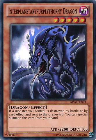 Interplanetarypurplythorny Dragon [AP02-EN004] Super Rare - Yu-Gi-Oh! - Card Brawlers | Quebec | Canada |
