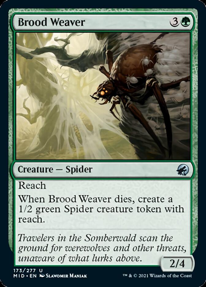 Brood Weaver [Innistrad: Midnight Hunt] - Magic: The Gathering - Card Brawlers | Quebec | Canada |