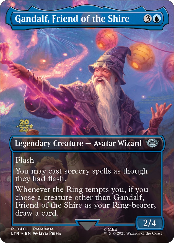 Gandalf, Friend of the Shire [The Lord of the Rings: Tales of Middle-Earth Prerelease Promos] - Magic: The Gathering - Card Brawlers | Quebec | Canada |