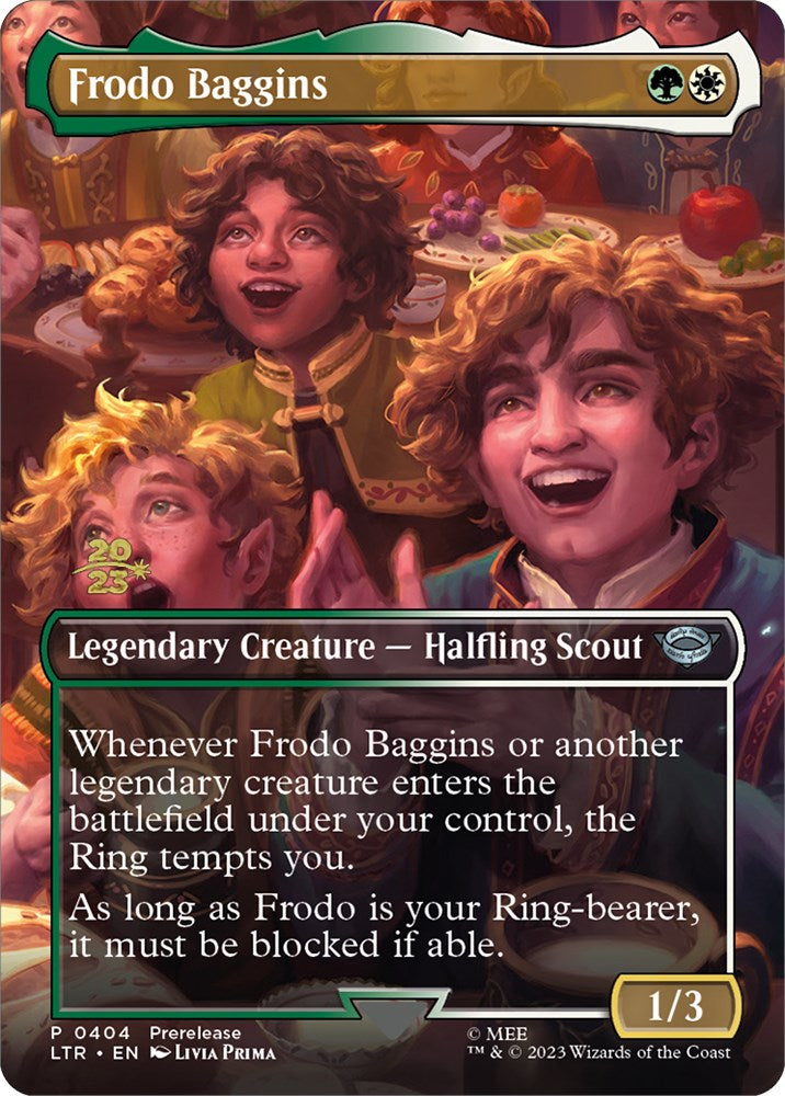 Frodo Baggins [The Lord of the Rings: Tales of Middle-Earth Prerelease Promos] - Magic: The Gathering - Card Brawlers | Quebec | Canada |