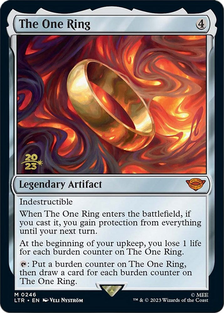 The One Ring [The Lord of the Rings: Tales of Middle-Earth Prerelease Promos] - Magic: The Gathering - Card Brawlers | Quebec | Canada |