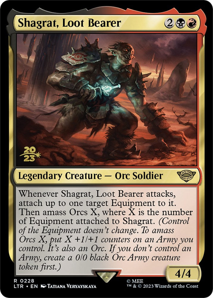 Shagrat, Loot Bearer [The Lord of the Rings: Tales of Middle-Earth Prerelease Promos] - Magic: The Gathering - Card Brawlers | Quebec | Canada |