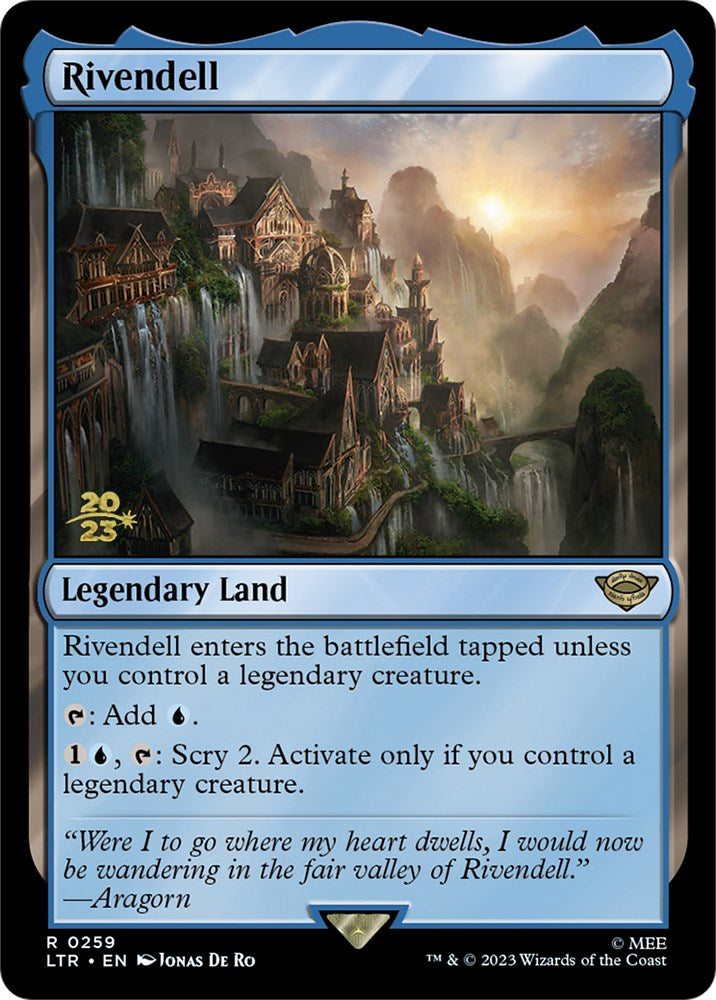 Rivendell [The Lord of the Rings: Tales of Middle-Earth Prerelease Promos] - Magic: The Gathering - Card Brawlers | Quebec | Canada |