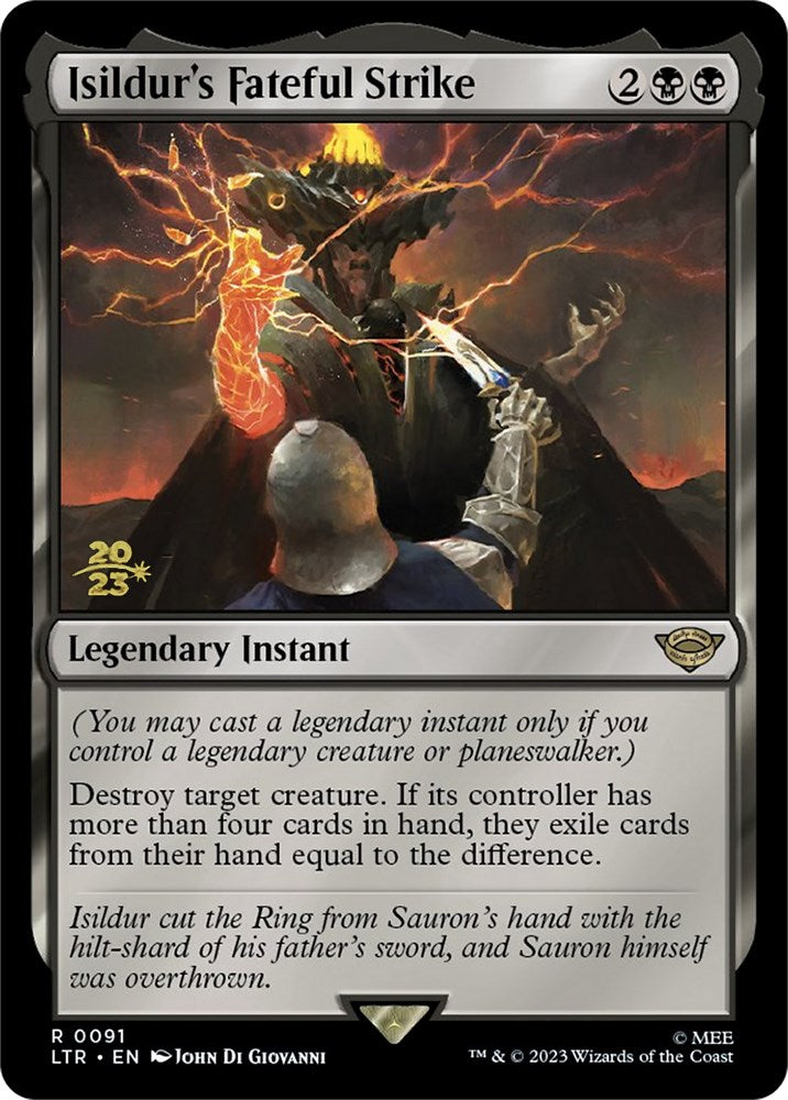 Isildur's Fateful Strike [The Lord of the Rings: Tales of Middle-Earth Prerelease Promos] - Magic: The Gathering - Card Brawlers | Quebec | Canada |