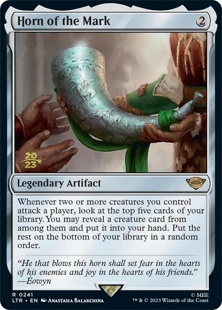 Horn of the Mark [The Lord of the Rings: Tales of Middle-Earth Prerelease Promos] - Magic: The Gathering - Card Brawlers | Quebec | Canada |