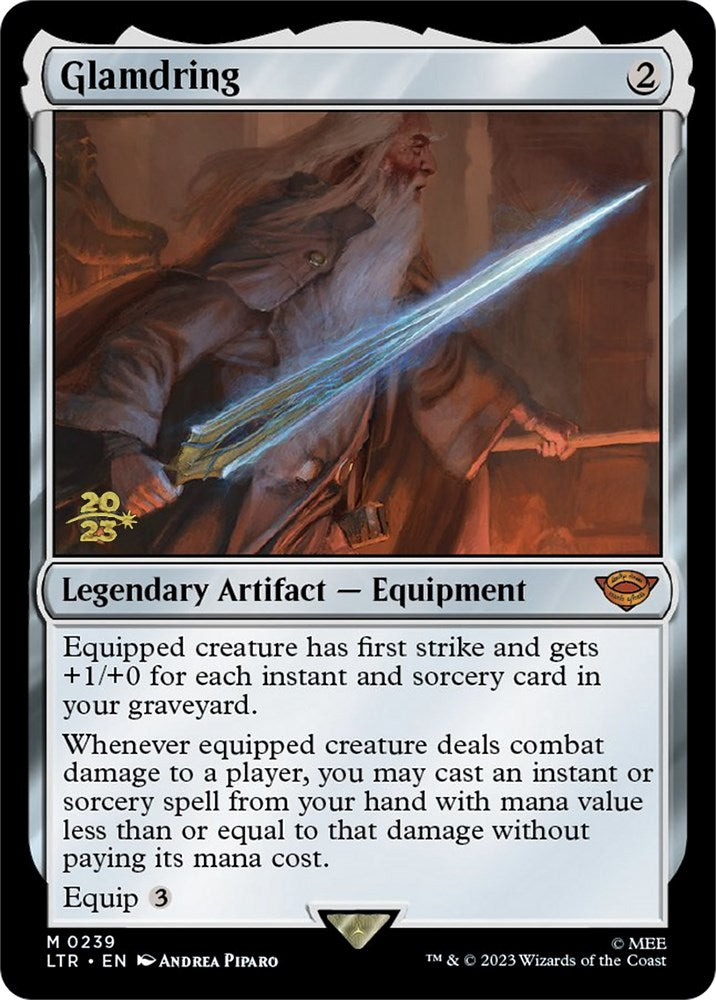Glamdring [The Lord of the Rings: Tales of Middle-Earth Prerelease Promos] - Magic: The Gathering - Card Brawlers | Quebec | Canada |
