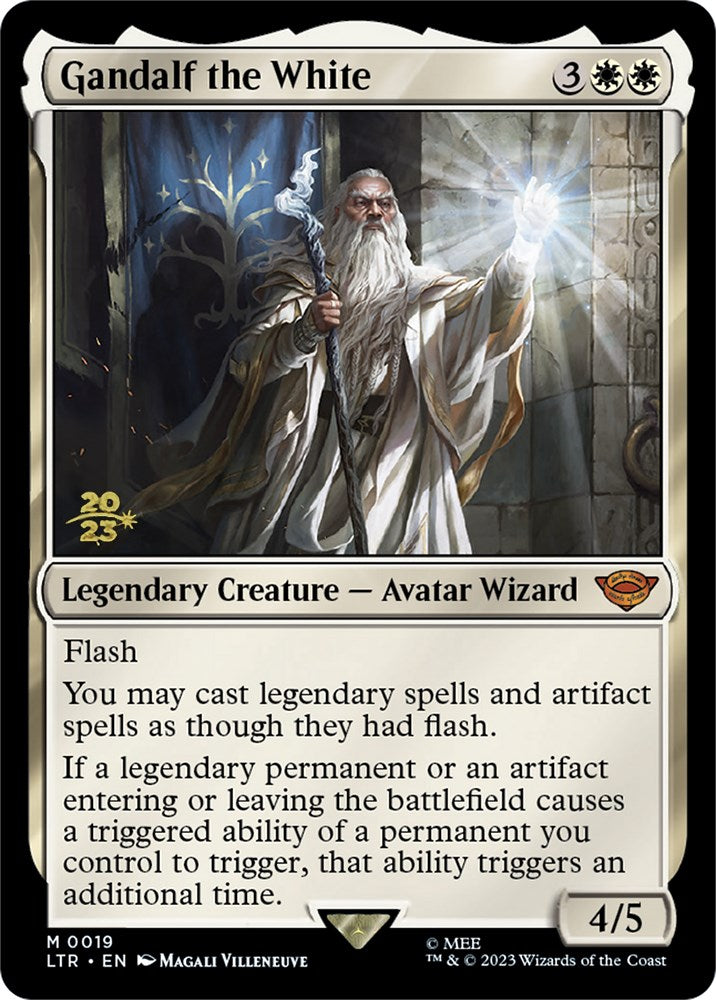 Gandalf the White [The Lord of the Rings: Tales of Middle-Earth Prerelease Promos] - Magic: The Gathering - Card Brawlers | Quebec | Canada |
