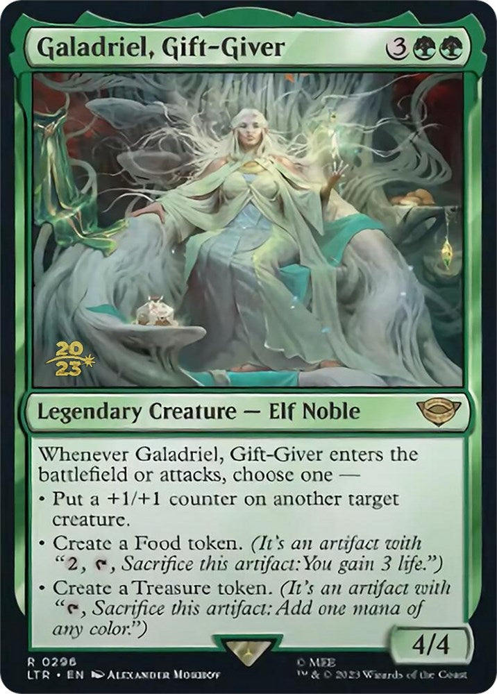 Galadriel, Gift-Giver [The Lord of the Rings: Tales of Middle-Earth Prerelease Promos] - Magic: The Gathering - Card Brawlers | Quebec | Canada |