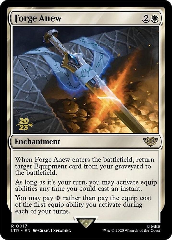 Forge Anew [The Lord of the Rings: Tales of Middle-Earth Prerelease Promos] - Magic: The Gathering - Card Brawlers | Quebec | Canada |