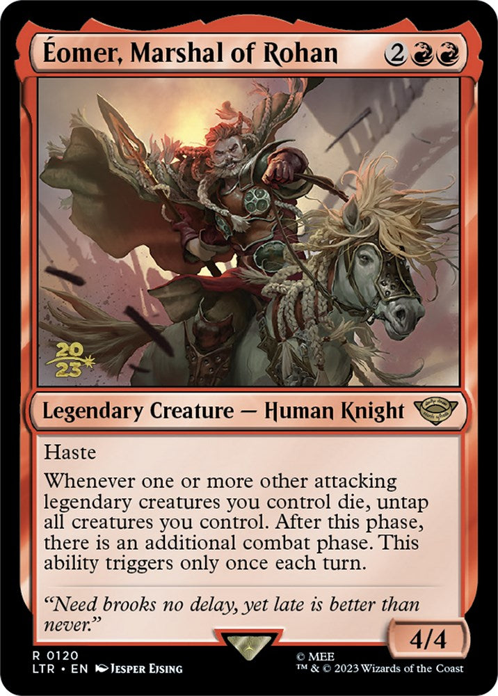 Eomer, Marshal of Rohan [The Lord of the Rings: Tales of Middle-Earth Prerelease Promos] - Magic: The Gathering - Card Brawlers | Quebec | Canada |