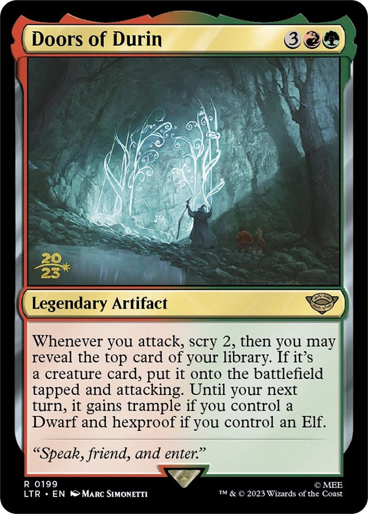 Doors of Durin [The Lord of the Rings: Tales of Middle-Earth Prerelease Promos] - Magic: The Gathering - Card Brawlers | Quebec | Canada |
